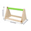 Bird Stand Desktop Interactive Training Parrot Supplies Bird Stand Stand Pole Stand Rod Stainless Steel Feeding Cup Combination Rack