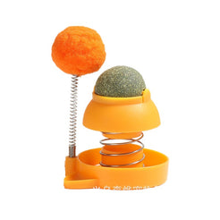 Catnip Ball Shaker Cat Toy Self-Entertainment Teasing Cat Licking Fun Pet Supplies Teasing Cat Stick Durable Chewable for Kittens and Young Cats