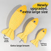 Cat Toy Catnip Extra Large Realistic Fish Self-Entertainment Boredom Relief Kitten Teasing Cat Teething Cat Burlap Fish Pet Toy