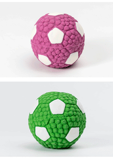 Latex Squeaky Balls for Dogs: Wholesale & Retail Chew-Proof Football/Volley Toys