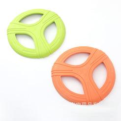 Pet dog TPR frisbee toy wholesale interactive toy pet frisbee floating water retrieval training dog toy