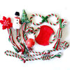 Amazon's best-selling pet supplies, dog cotton rope toys, grinding teeth pet toy sets, Christmas dog toy gifts