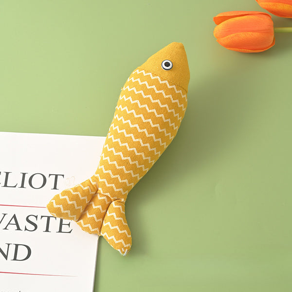 yellow-burlap-fish