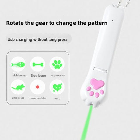 red-dot-green-projection
