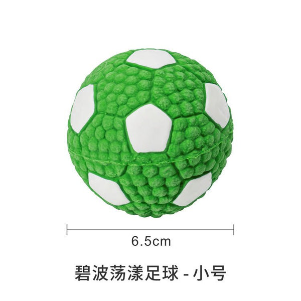 small-latex-football-green