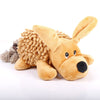 Pet Plush Toy Lying Cartoon Animal Rope Tail Sound Interactive Educational Dog Toy Wholesale - PetxClub