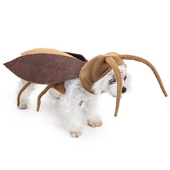 Pet transformation costume Halloween outing funny dog cockroach costume cat cute Halloween cockroach costume - PetxClub